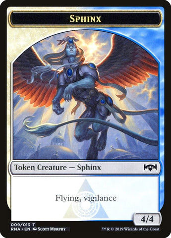 Image for Sphinx Token (9) [Ravnica Allegiance]