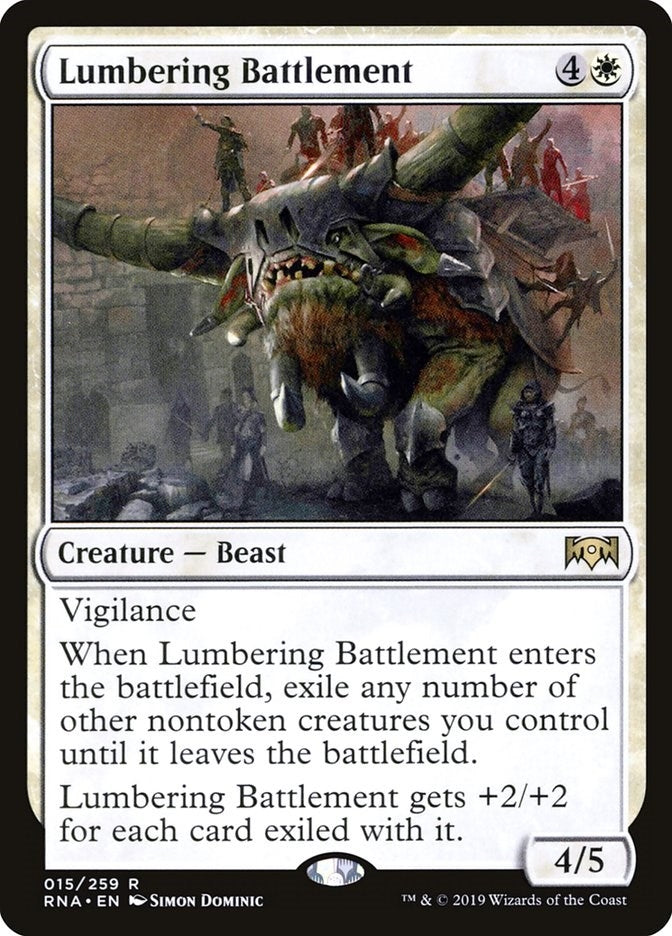 Image for Lumbering Battlement (15) [Ravnica Allegiance]
