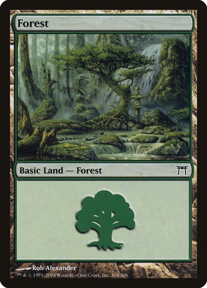 Image for Forest (304) (304) [Champions of Kamigawa]