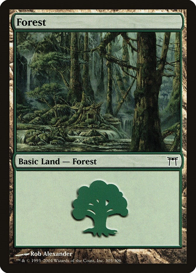 Image for Forest (305) (305) [Champions of Kamigawa]
