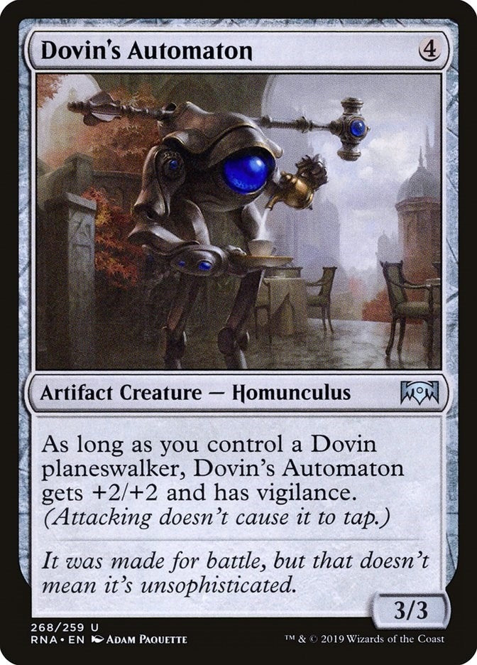 Image for Dovin's Automaton (268) [Ravnica Allegiance]