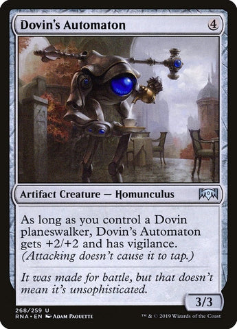 Image for Dovin's Automaton (268) [Ravnica Allegiance]