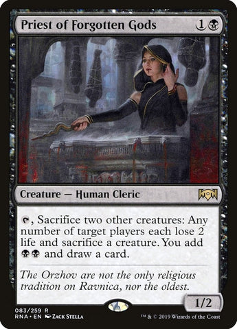 Image for Priest of Forgotten Gods (83) [Ravnica Allegiance]