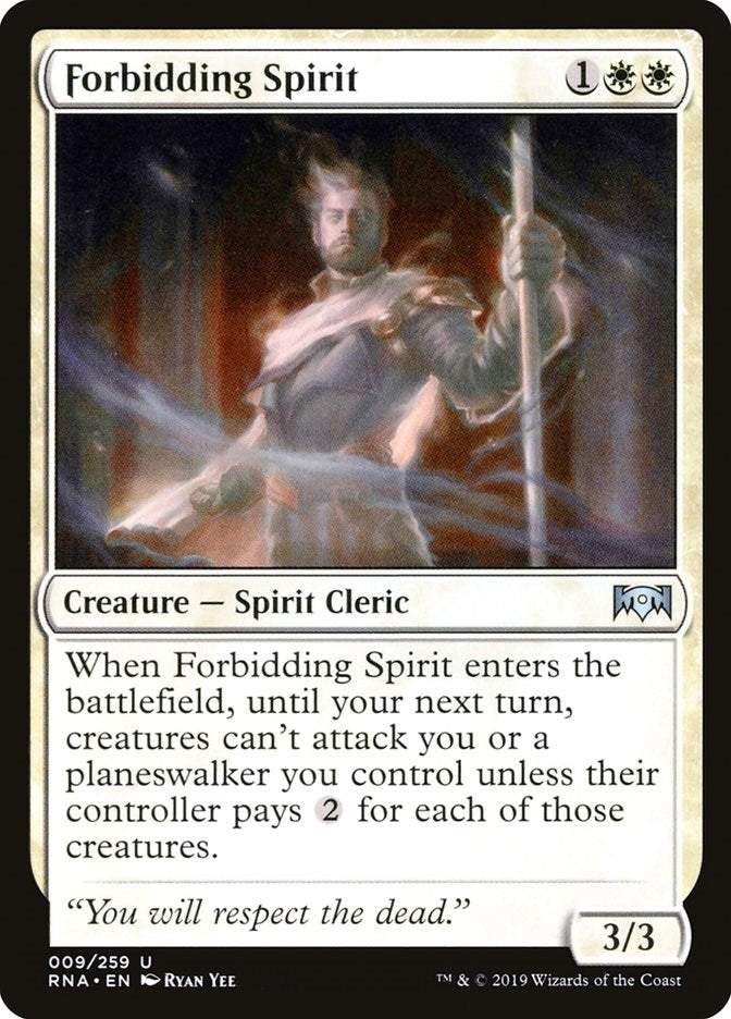 Image for Forbidding Spirit (9) [Ravnica Allegiance]