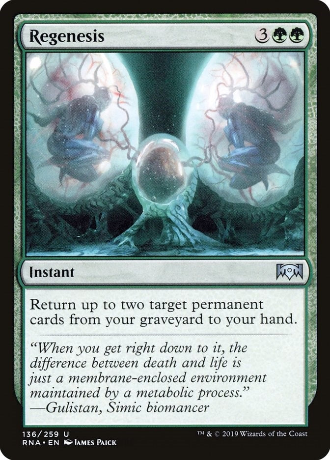 Image for Regenesis (136) - Magic: The Gathering