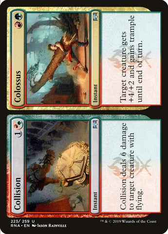 Image for Collision // Colossus (223) [Ravnica Allegiance]