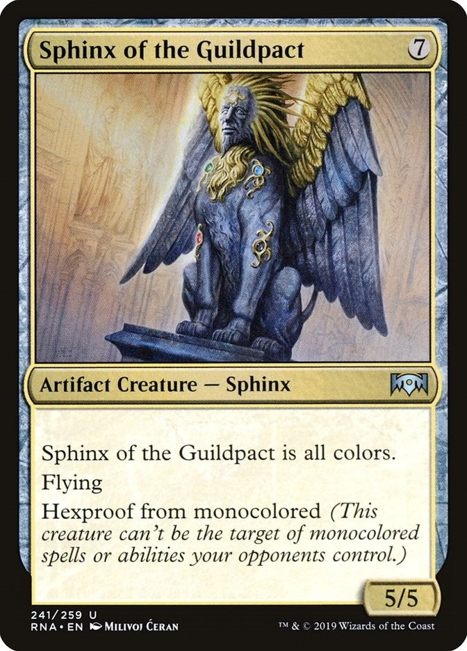 Image for Sphinx of the Guildpact (241) - Magic: The Gathering