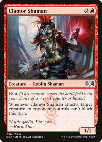 Image for Clamor Shaman (96) [Ravnica Allegiance]