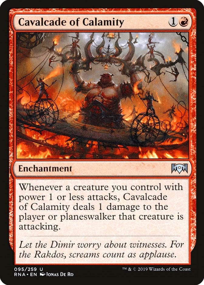 Image for Cavalcade of Calamity (95) [Ravnica Allegiance]