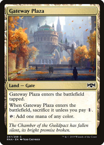 Image for Gateway Plaza (247) [Ravnica Allegiance]