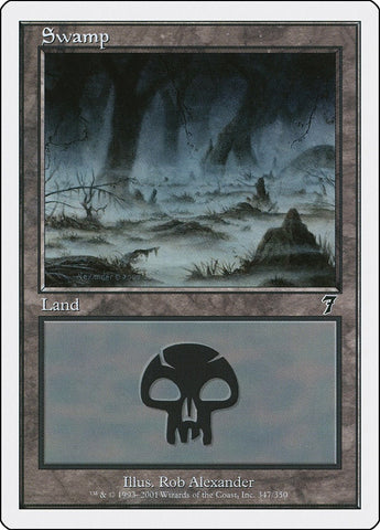 Image for Swamp (347) (347) - Magic: The Gathering