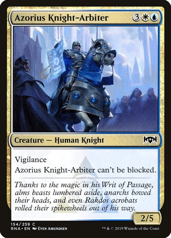 Image for Azorius Knight-Arbiter (154) [Ravnica Allegiance]