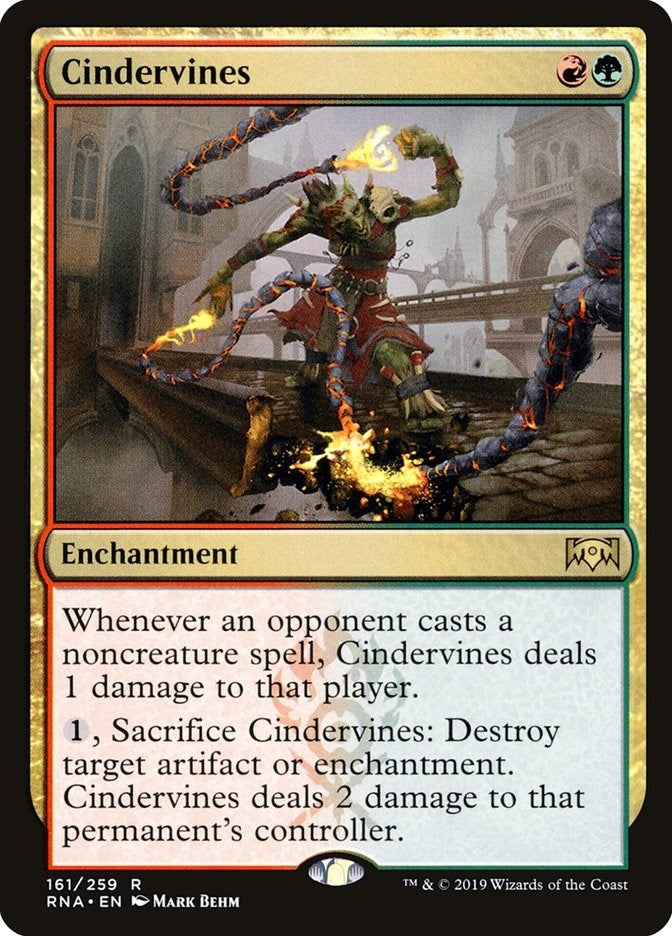 Image for Cindervines (161) [Ravnica Allegiance]