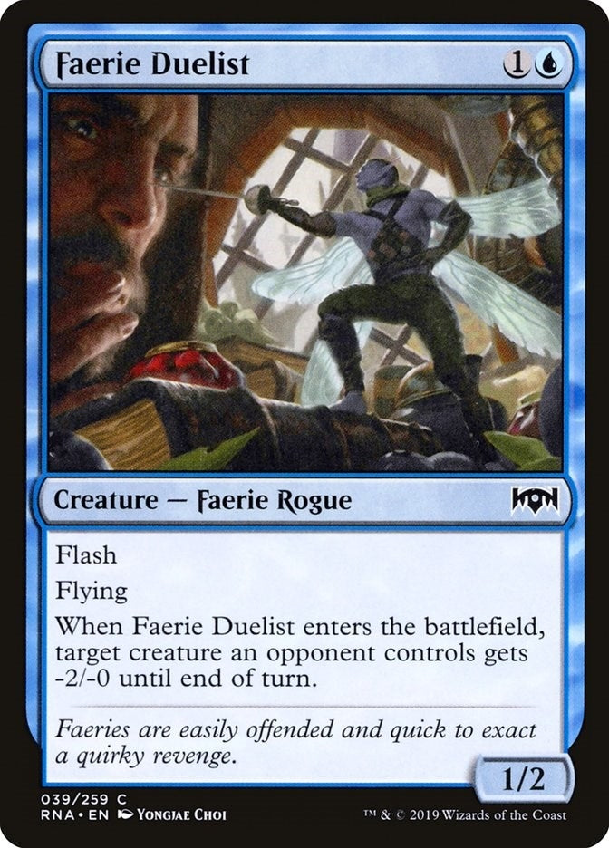 Image for Faerie Duelist (39) [Ravnica Allegiance]