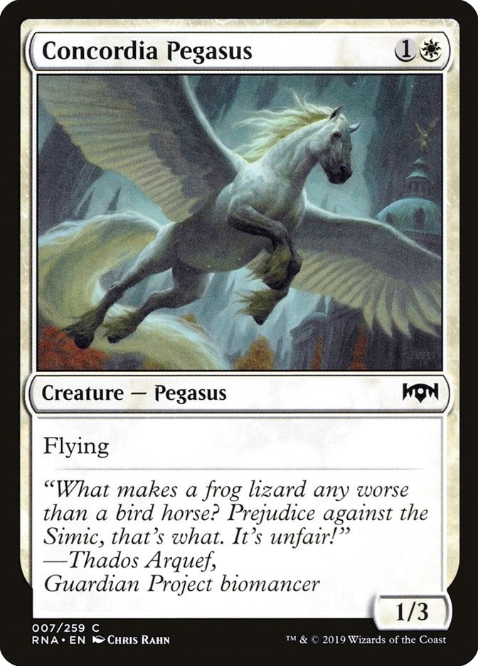 Image for Concordia Pegasus (7) [Ravnica Allegiance]
