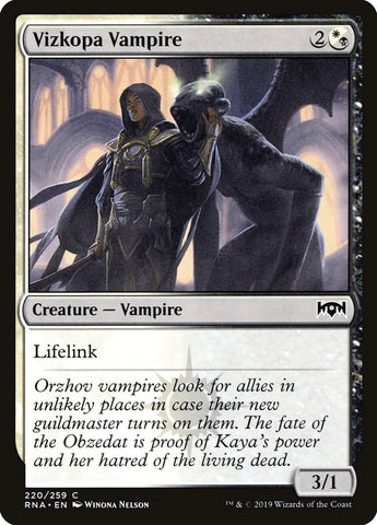 Image for Vizkopa Vampire (220) [Ravnica Allegiance]