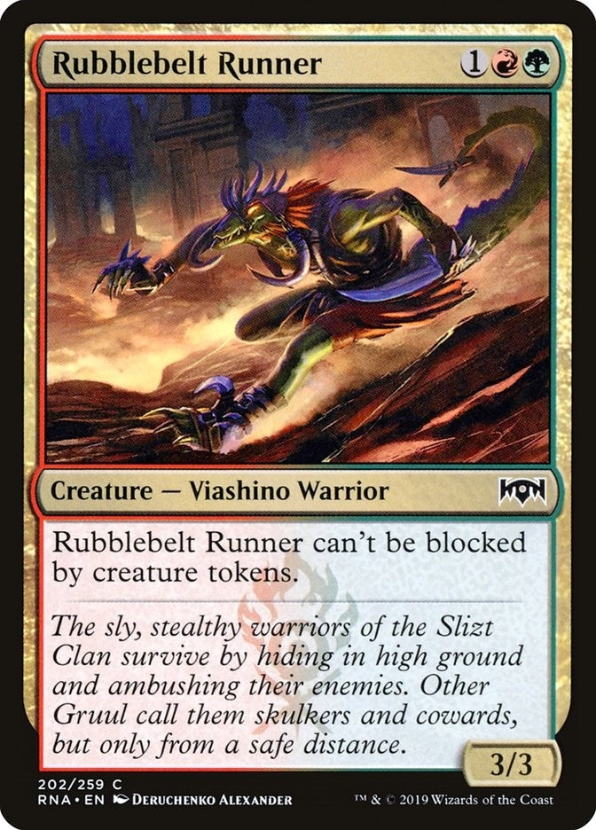 Image for Rubblebelt Runner (202) - Magic: The Gathering