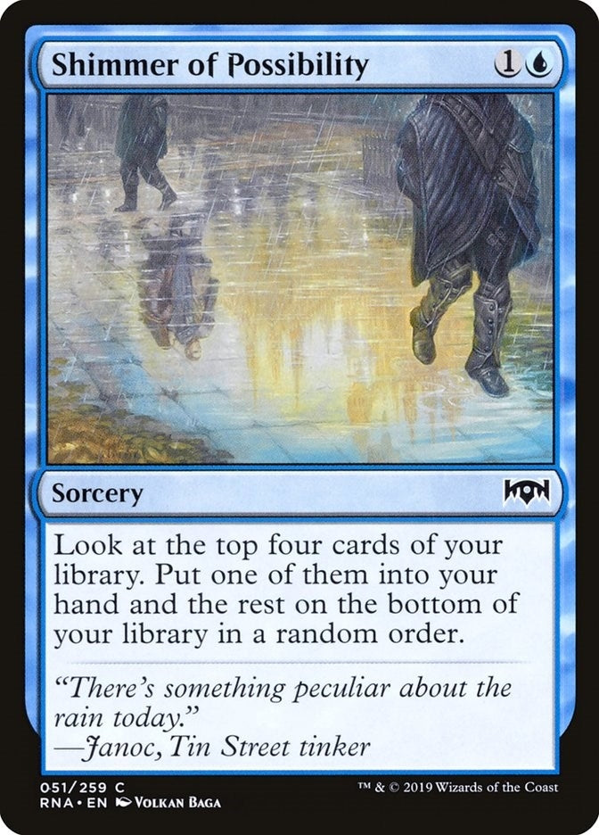 Image for Shimmer of Possibility (51) - Magic: The Gathering