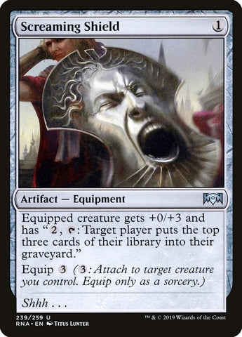 Image for Screaming Shield (239) [Ravnica Allegiance]