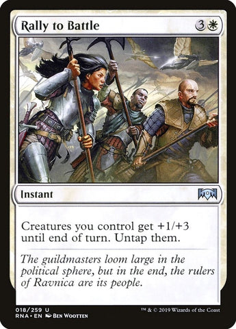 Image for Rally to Battle (18) [Ravnica Allegiance]