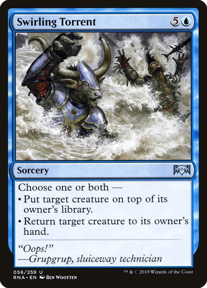 Image for Swirling Torrent (56) - Magic: The Gathering