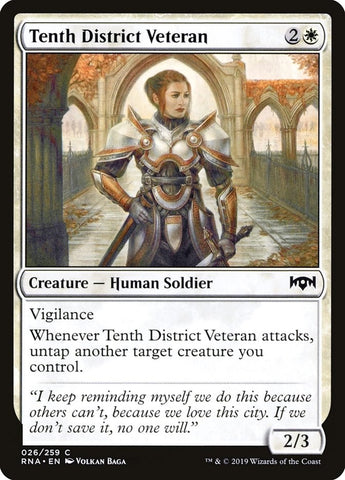Image for Tenth District Veteran (26) - Magic: The Gathering