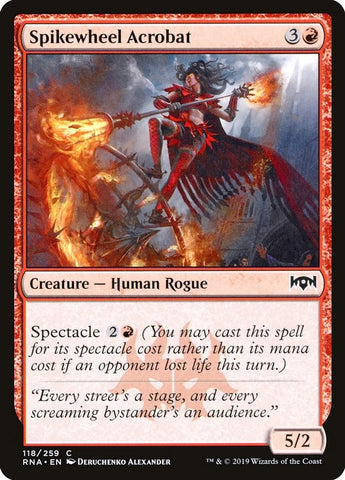 Image for Spikewheel Acrobat (118) [Ravnica Allegiance]