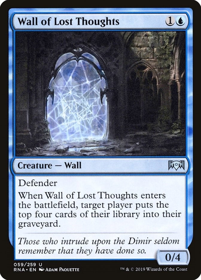 Image for Wall of Lost Thoughts (59) [Ravnica Allegiance]