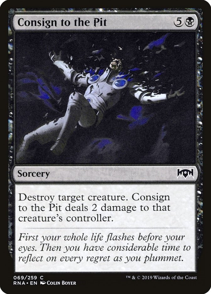 Image for Consign to the Pit (69) [Ravnica Allegiance]