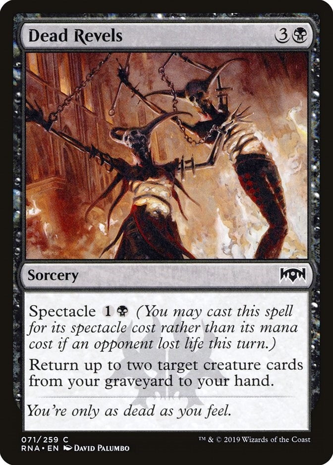 Image for Dead Revels (71) [Ravnica Allegiance]