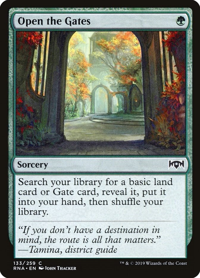 Image for Open the Gates (133) [Ravnica Allegiance]
