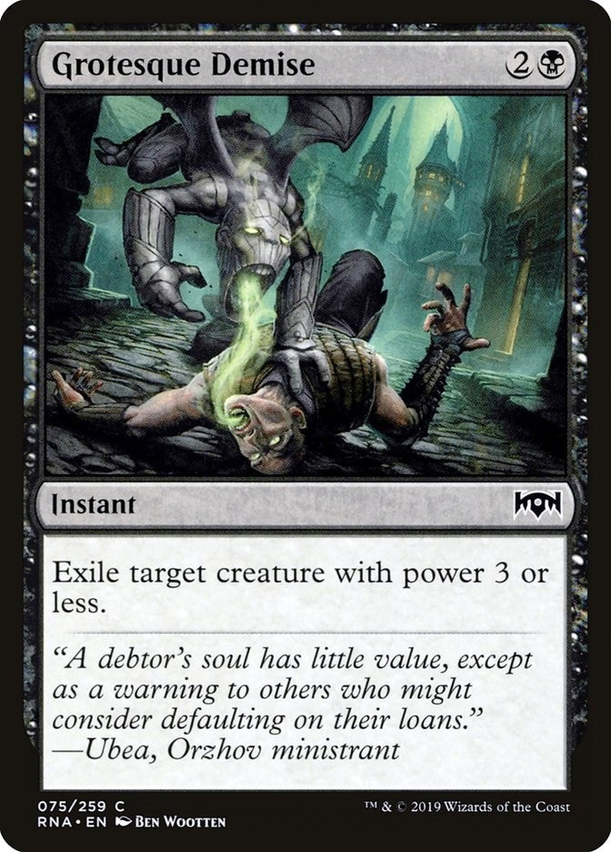 Image for Grotesque Demise (75) [Ravnica Allegiance]