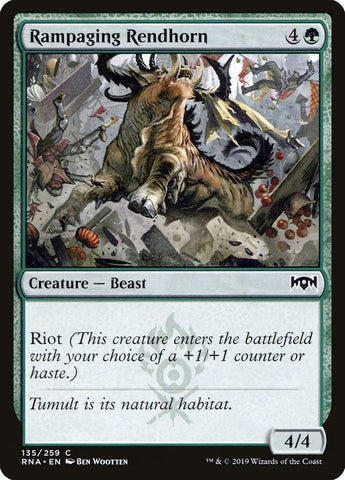 Image for Rampaging Rendhorn (135) - Magic: The Gathering