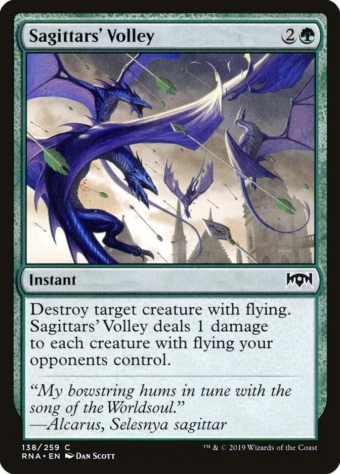 Image for Sagittars' Volley (138) - Magic: The Gathering