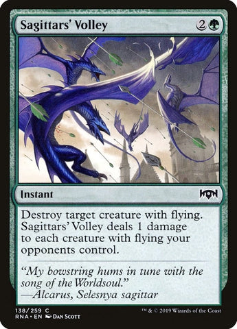 Image for Sagittars' Volley (138) - Magic: The Gathering