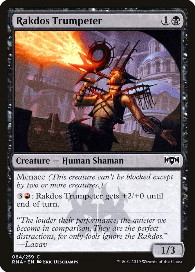Image for Rakdos Trumpeter (84) [Ravnica Allegiance]
