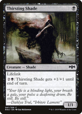 Image for Thirsting Shade (87) [Ravnica Allegiance]