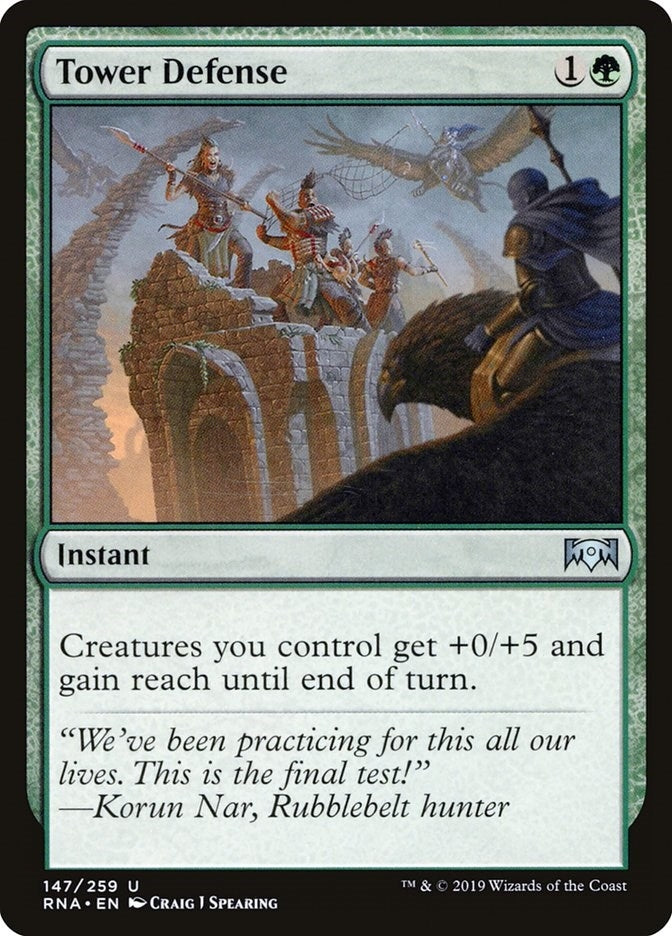 Image for Tower Defense (147) [Ravnica Allegiance]