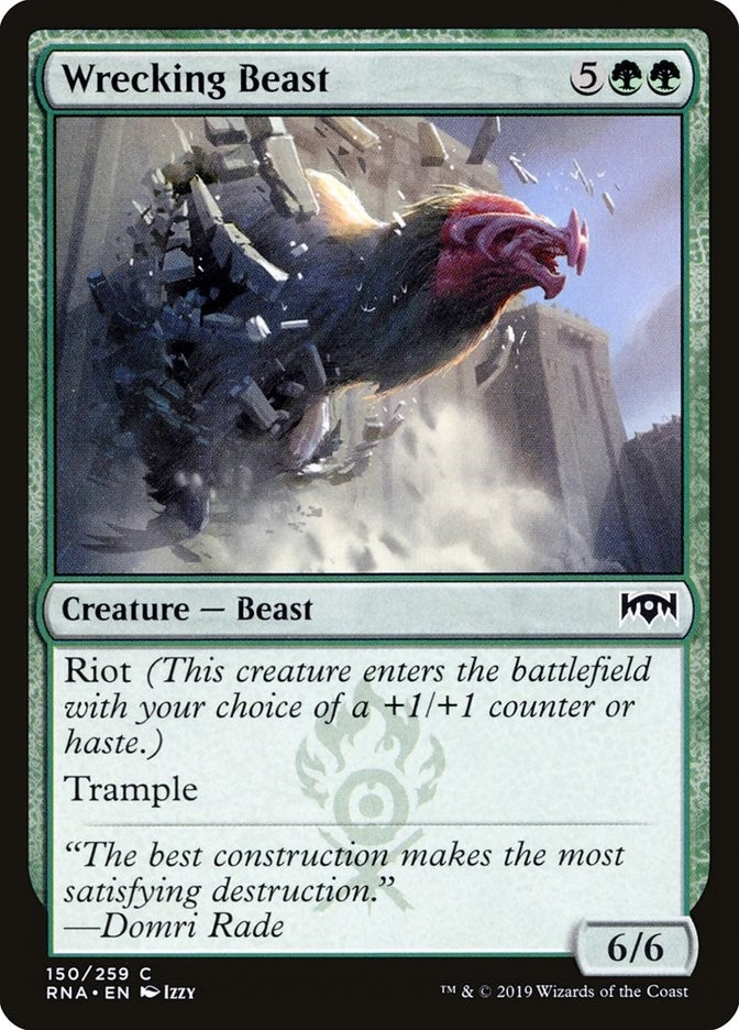Image for Wrecking Beast (150) - Magic: The Gathering
