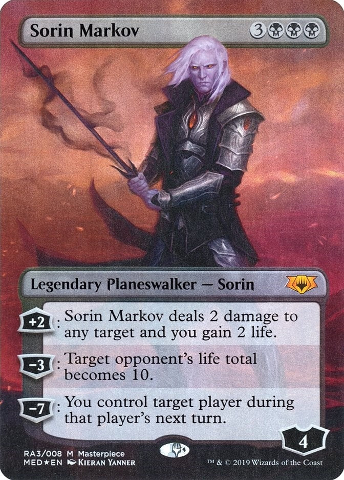 Image for Sorin Markov (RA3) - Magic: The Gathering