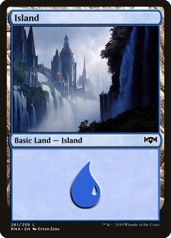 Image for Island (261) [Ravnica Allegiance]