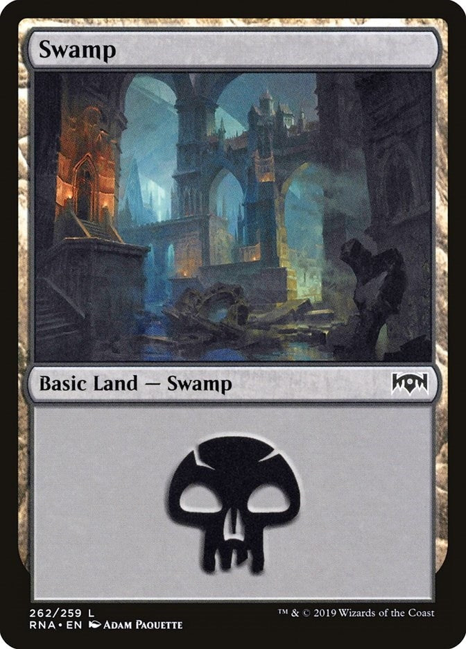 Image for Swamp (262) [Ravnica Allegiance]