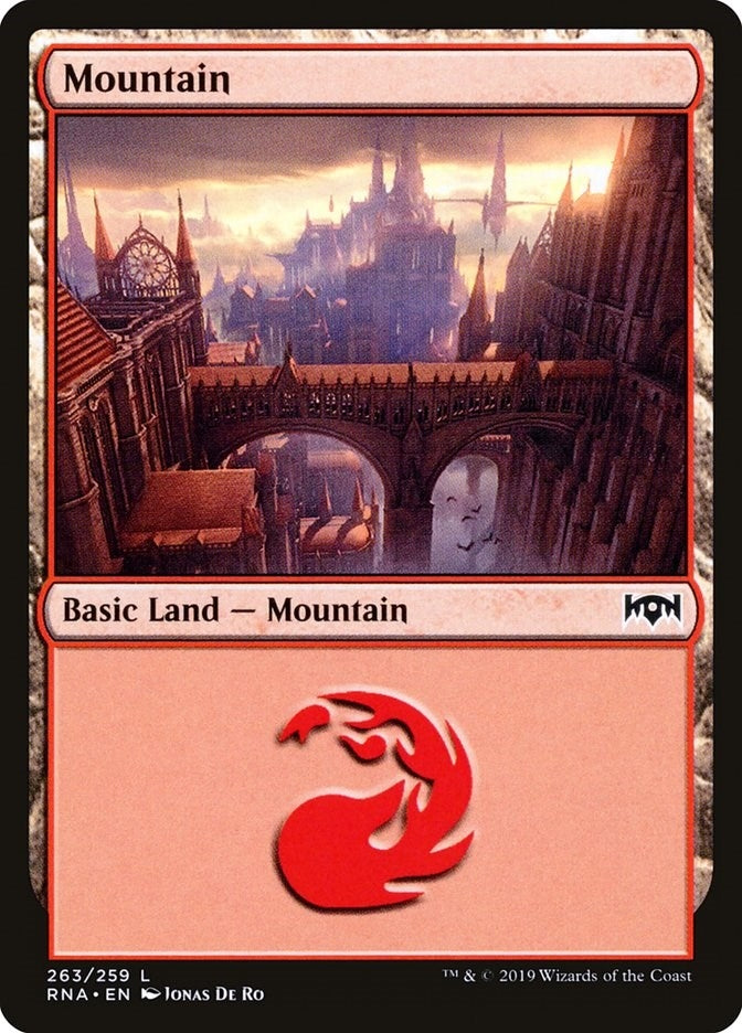 Image for Mountain (263) [Ravnica Allegiance]