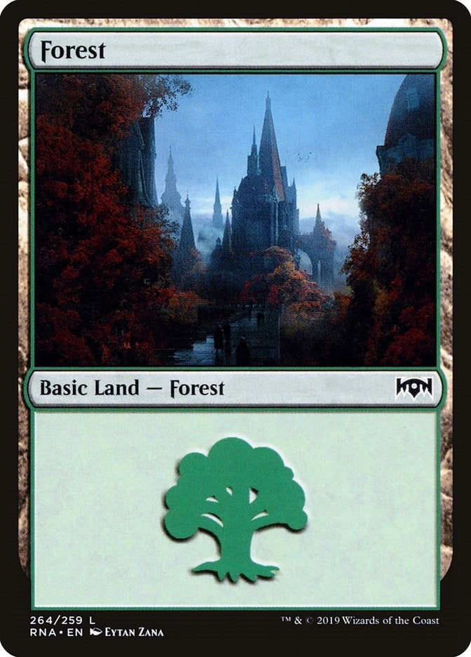 Image for Forest (264) [Ravnica Allegiance]