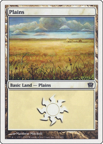 Image for Plains (332) (332) - Magic: The Gathering