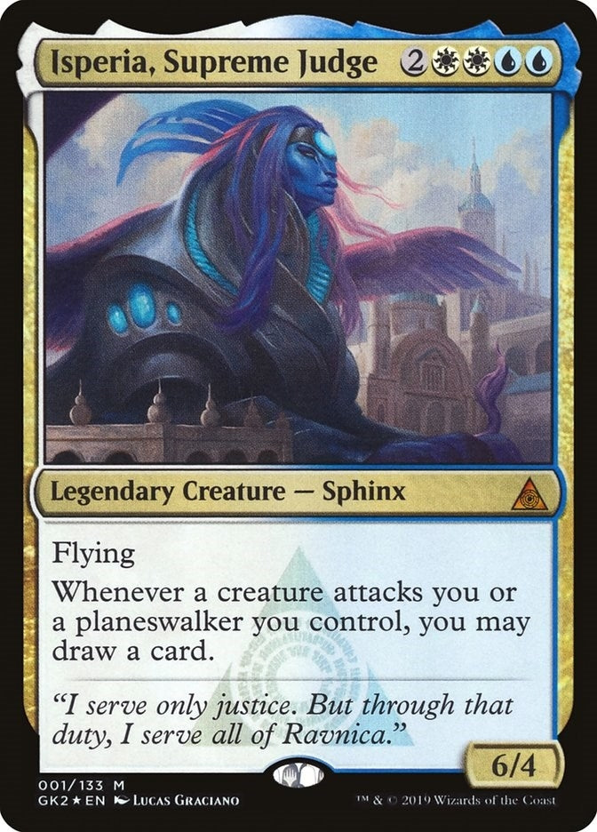 Image for Isperia, Supreme Judge (1) [Ravnica Allegiance: Guild Kits]