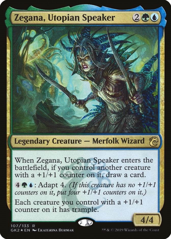 Image for Zegana, Utopian Speaker (107) [Ravnica Allegiance: Guild Kits]