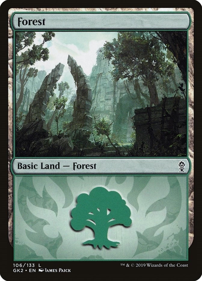 Image for Forest (106) (106) [Ravnica Allegiance: Guild Kits]