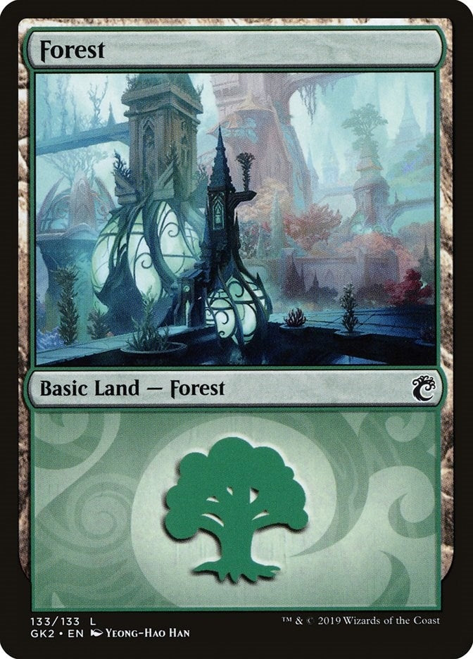 Image for Forest (133) (133) [Ravnica Allegiance: Guild Kits]
