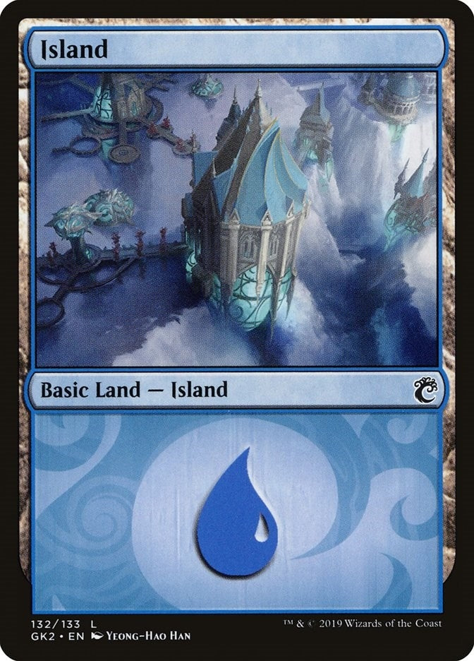 Image for Island (132) (132) [Ravnica Allegiance: Guild Kits]